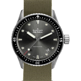 Swiss Luxury Replica Blancpain 50 Fathoms Bathyscaphe Steel 5000-1110-NAKA Replica Watch